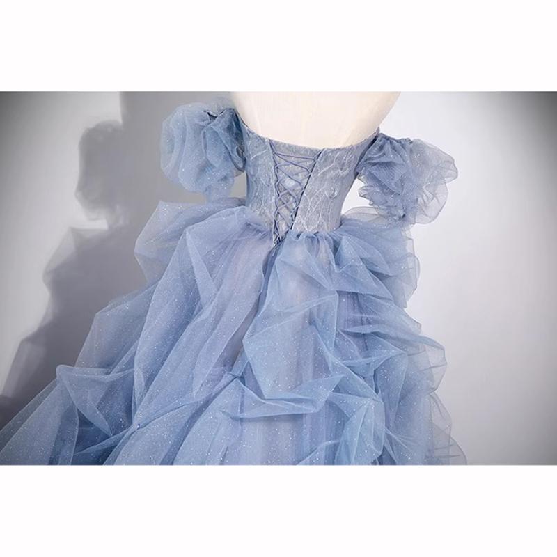 Dress Long Length Gown Extra Fluffy Party Dresses for Photo Shoot Event Gala Gowns