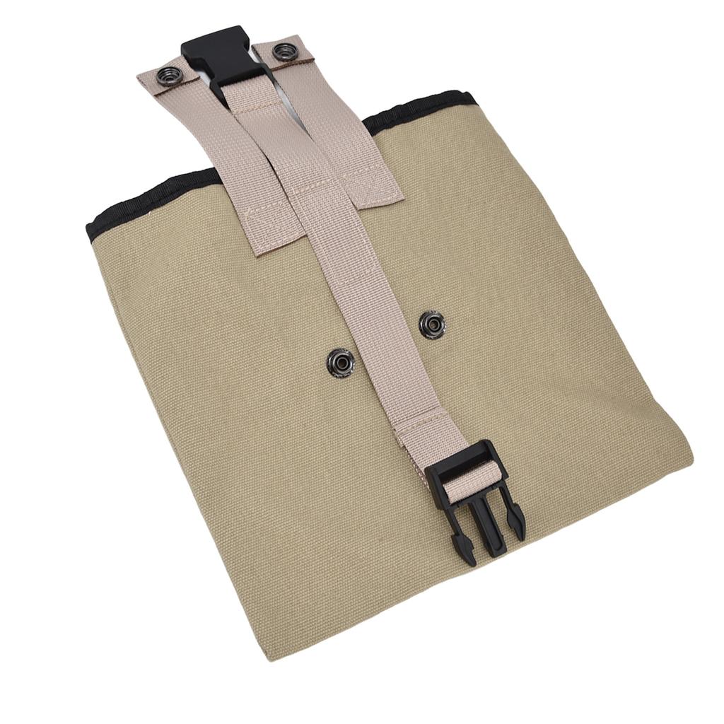 Foraging Bag Canvas Foldable Portable Thick Unique Simple Appearance Belt Fruit Picking Pouch for