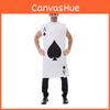 Ess Spar og Hjerter Konge Pokerkort Kostymer For Halloween Utkledning