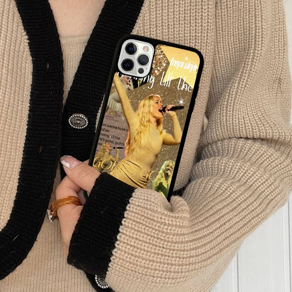 Sängerin F-Freya Skye Handyhülle Für IPhone 17 16 Pro Max 11 12 13 14 15 Harte PC+TPU Halterung Rückseite