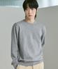 210EDIT Unisex Soft Knit Round Neck [Melan Grey]_Zz4Sw070