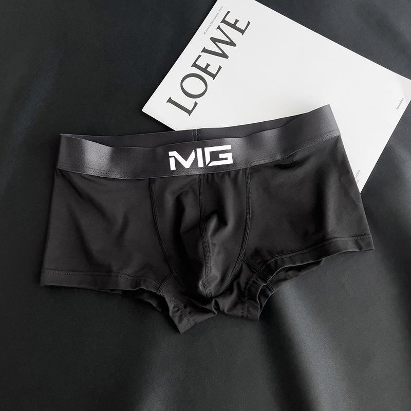 Ropa Interior para Hombre Hecha de Algodón Puro con Cuatro Esquinas Ropa Interior Deportiva Transpirable para Hombre