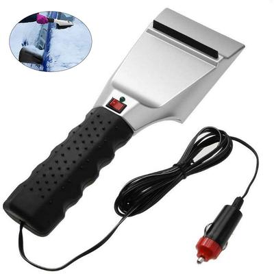 12V Electric Heated Car Ice Scraper Automobiles Winter Car Accessories Snow Removal Shovel Windshield Glass Defrost Clean Tools