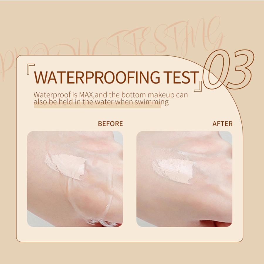 Concealer, feuchtigkeitsspendende, langanhaltende Grundierung, feuchtigkeitsspendende, aufhellende Haut, BB-Creme, wasserfeste, schweißfeste Grundierung