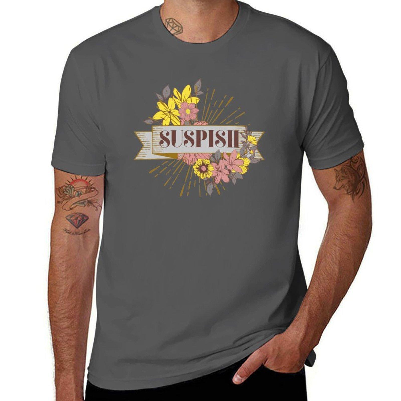 

Suspish Vintage Flower Drawing- Bailey Sarian/ Suspish T-Shirt t shirts for man graphic funny men t shirt cotton 100% T-Shirt 4XL