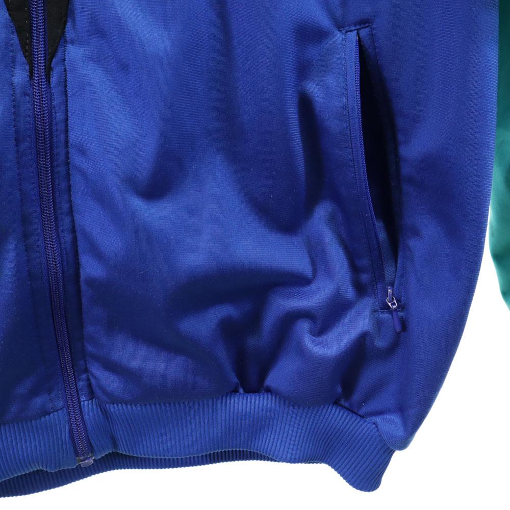 Adidas 80s Vintage International Flag Tag, Multicolor Trefoil Logo Track Jacket Men's Used