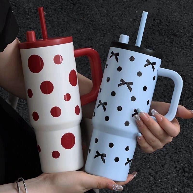 Light Insulated Travel Mug 316 Stainless Steel Leakproof With Handle For Outdoor And Commuting Use