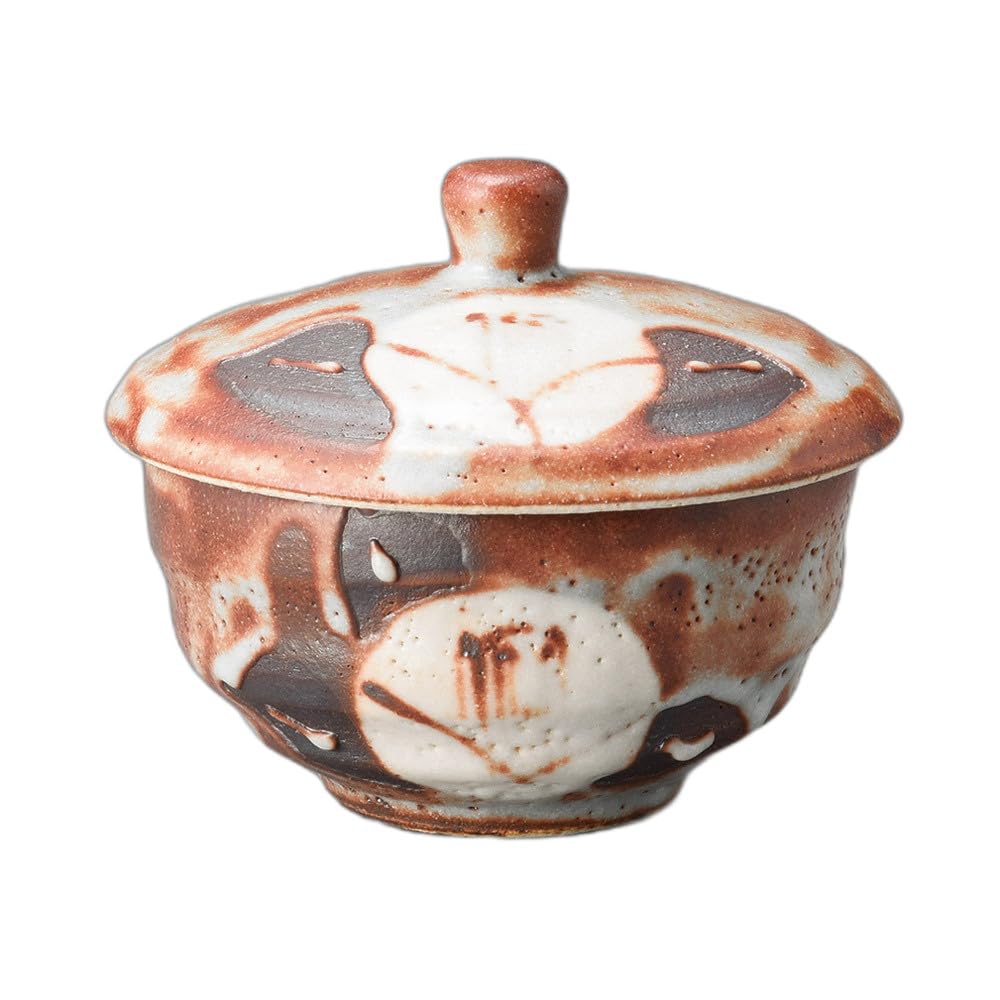 Aka Shino Camellia Sencha with Lid [8.5 X 5cm, 160cc]  Sencha 