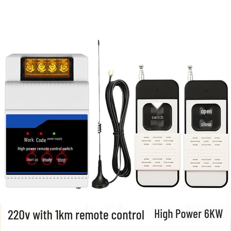 High-Power 220V/380V Smart Wireless Remote Controller for Water Pump Motors