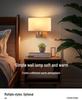 Solid Wood Glass Wall Lamp for Bedroom, Living Room, or Study - Chinese Art and European Style