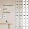 2m Wall Height Measurement Card - Easy-to-Read Durable PC Material Writeable & Removable Ideal for Room Decor Wall Decorations