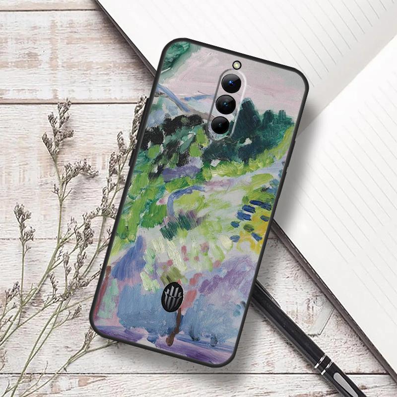 Matisse Oil Painting Case For ZTE Nubia Red Magic 7S 6S 7 Pro RedMagic 10 Air 8S 9S 10S 8 9 10 11 Pro Plus Funda