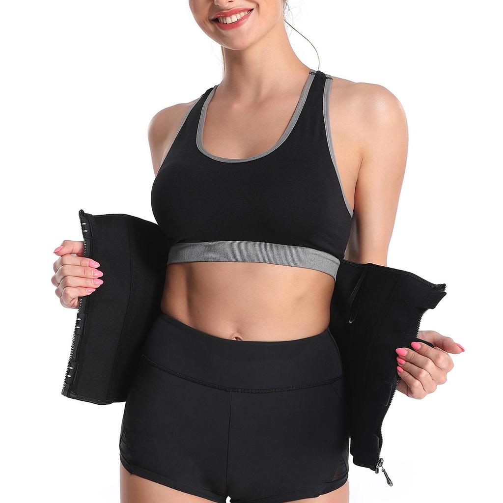 Waist Trainer Corsets Zipper Underbust Sport Girdle Hourglass Body Shaper for Women