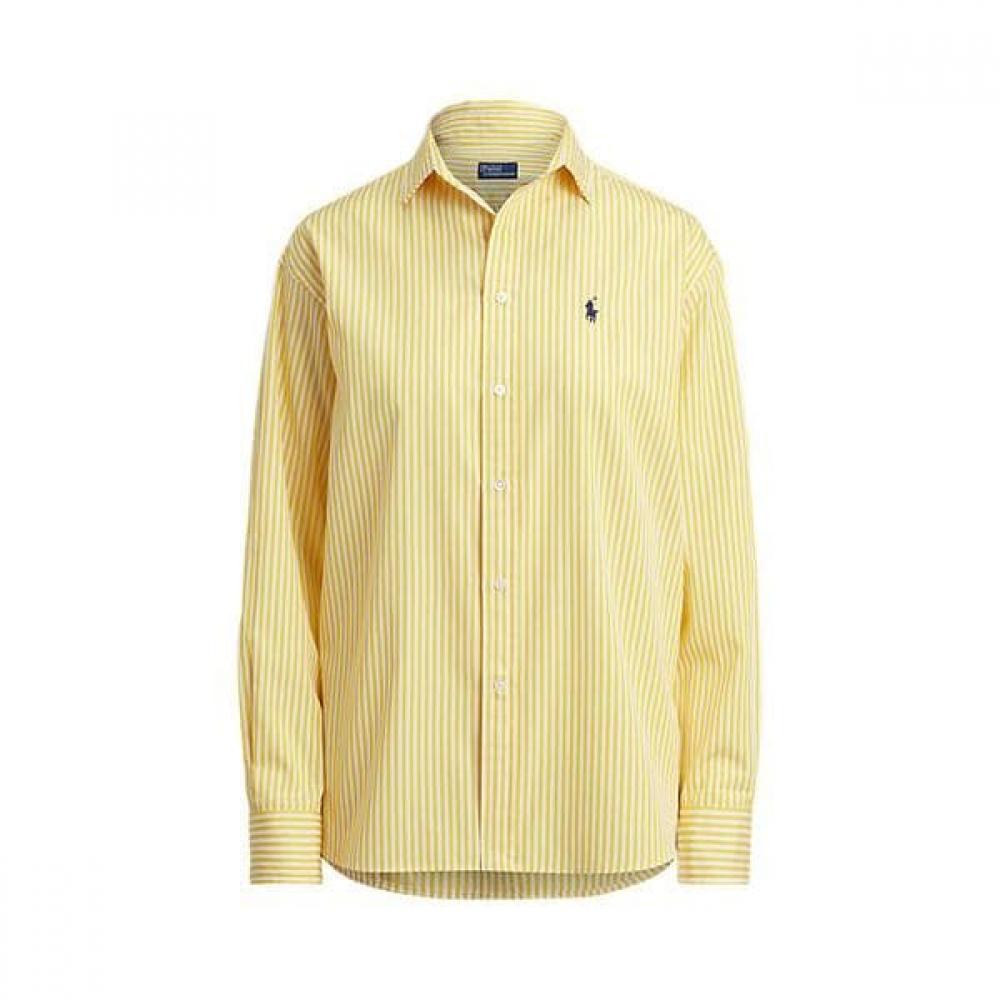 Polo Ralph Lauren Women S Relaxed Fit Stripe Cotton Shirt  wmpoShtndn20299700 