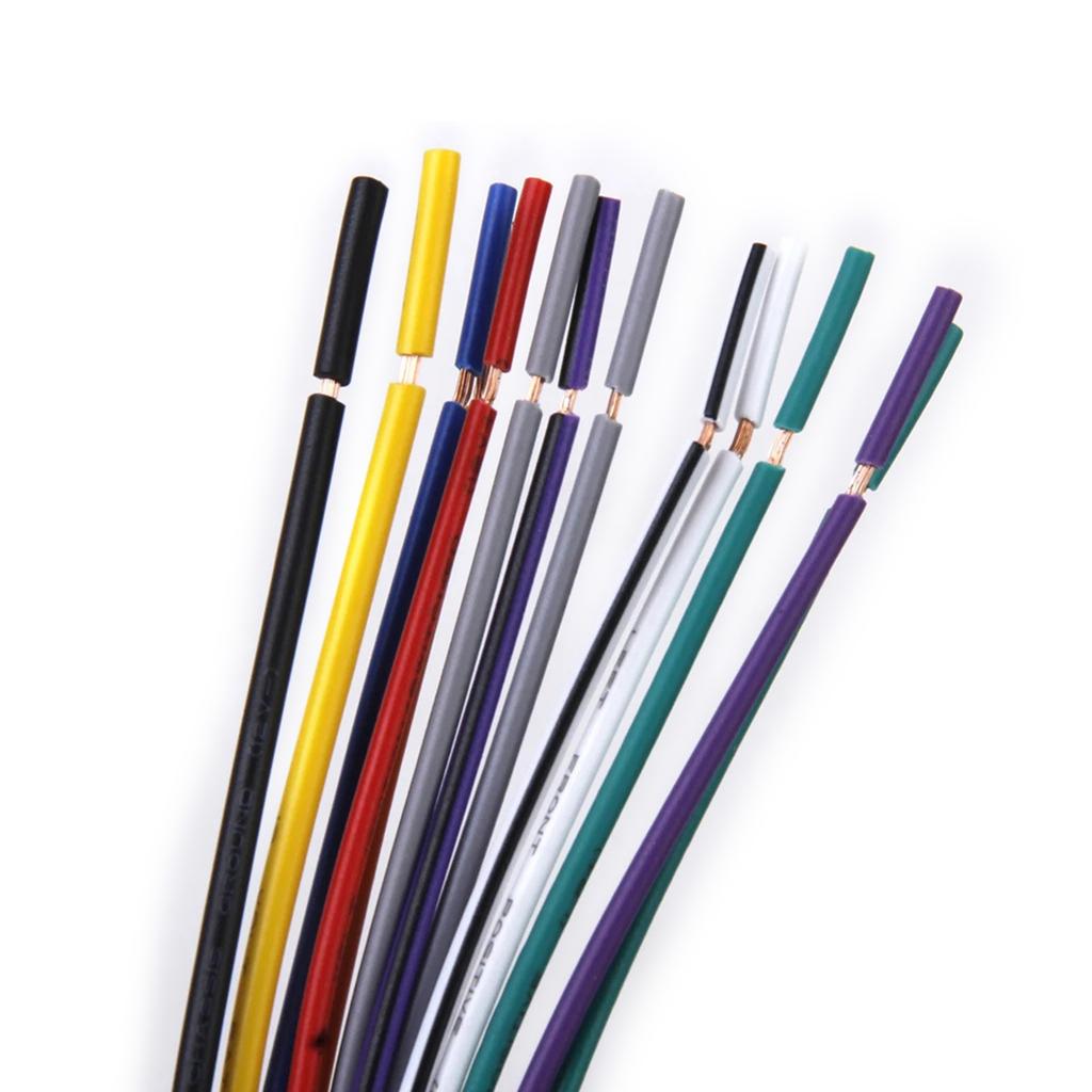 16 PIN Plugs Connect Wiring Harnesses Cable Radio Multimedias Player Car Sockets Modification