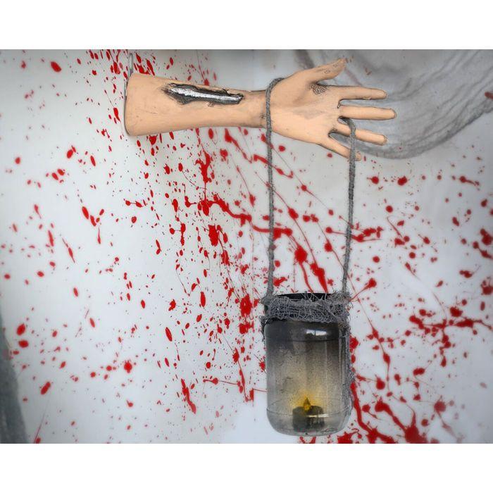 Halloweenská dekorace - BigBuy Home - Ruka - 2 kusy - Šedá - 41 x 9 x 32 cm