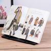 Desk Book Holder For Books, Documents, Laptops, iPads, Cookbooks, And So On - Foldable And Portable Book Stand For All Tables And Desks – Angle