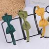 1PCS Cute Solid Color Ribbon Hair bands for Baby Girls Bows summer Headband for girls Kids Fashion Hair Aceessories  FDr10
