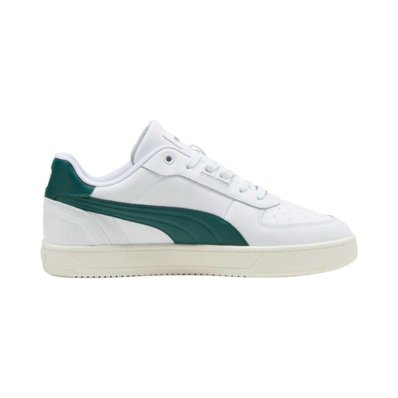 Puma Unisex Comfort Trendy Thin Sole Low Top Skate Shoes White 395016-17
