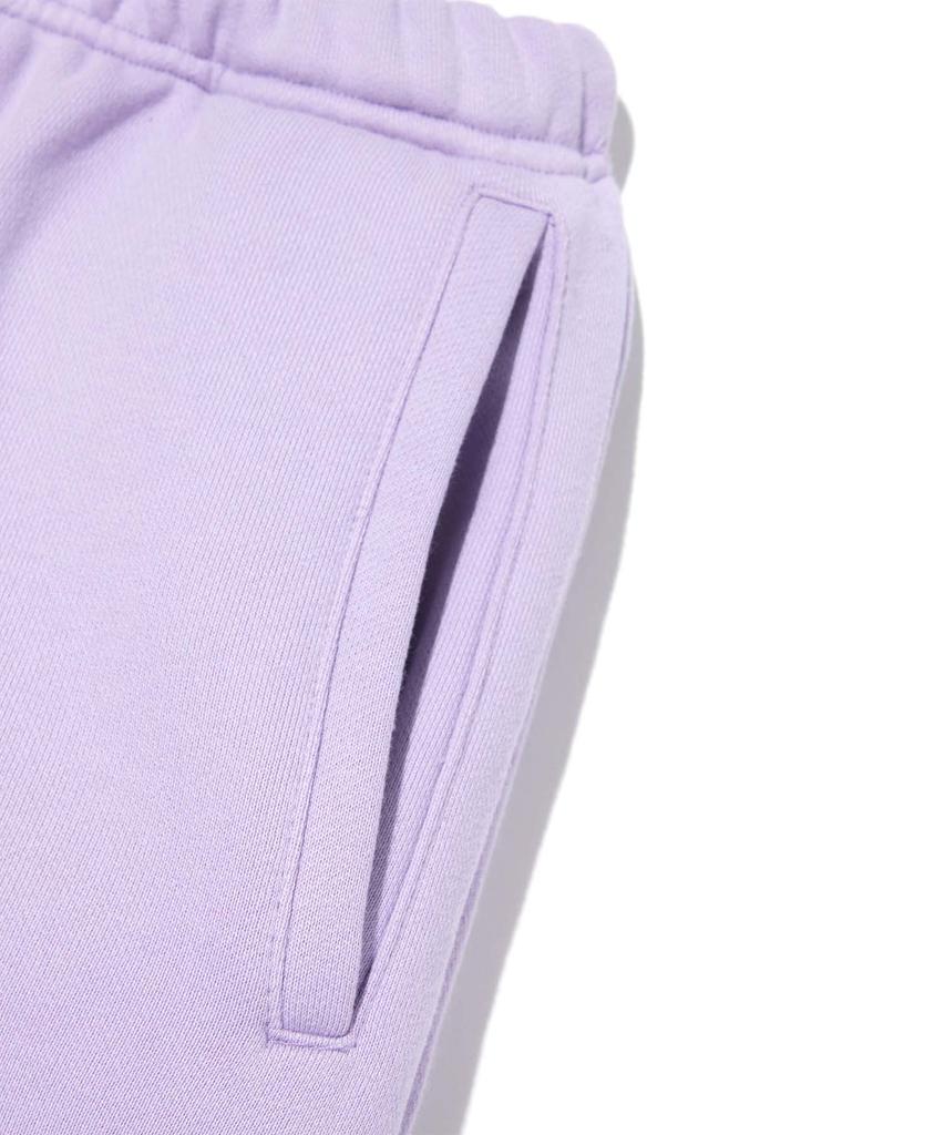 Neikideuniseu Club Logo Sweat Shorts Lavender