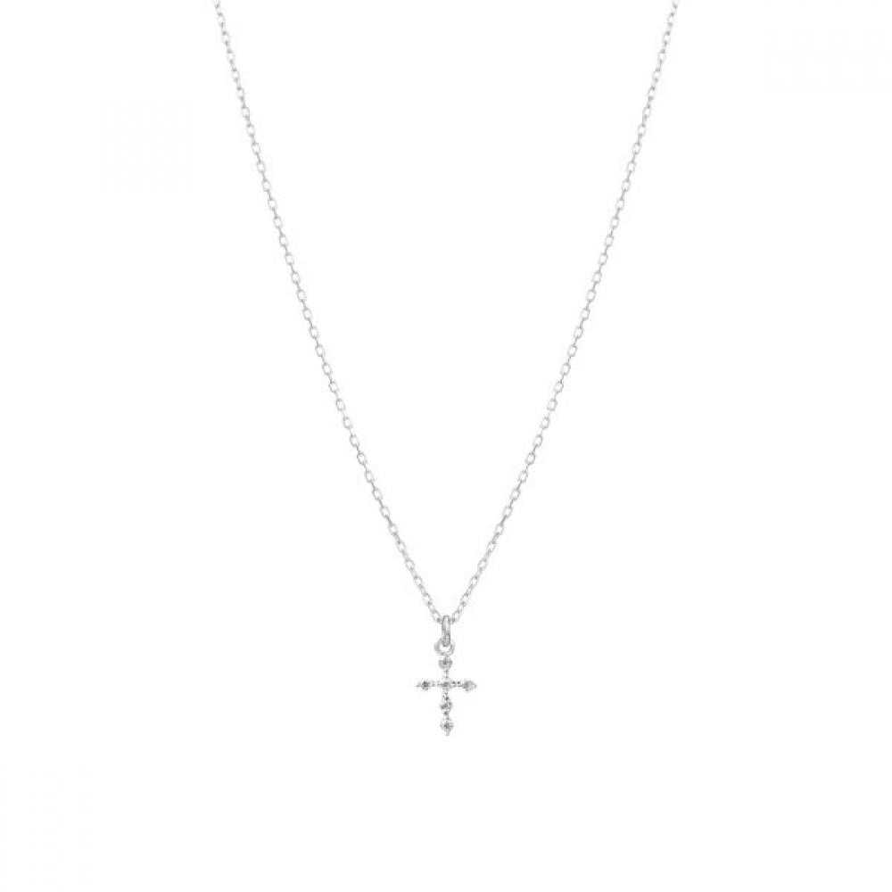 Verte [925 Silver] Aube Dew Necklace   Un.silver.202