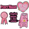 Funny "Cried" Enamel Pin Pink Ribbon Brooch Pines Lapel Pins Badge On Backpack Clothing Accessories Fashion Jewelry Gift For Her