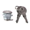 1set Zinc Alloy Toolbox Lock Cylinder Silver Tool Box Lock Truck Tool Box  For Car