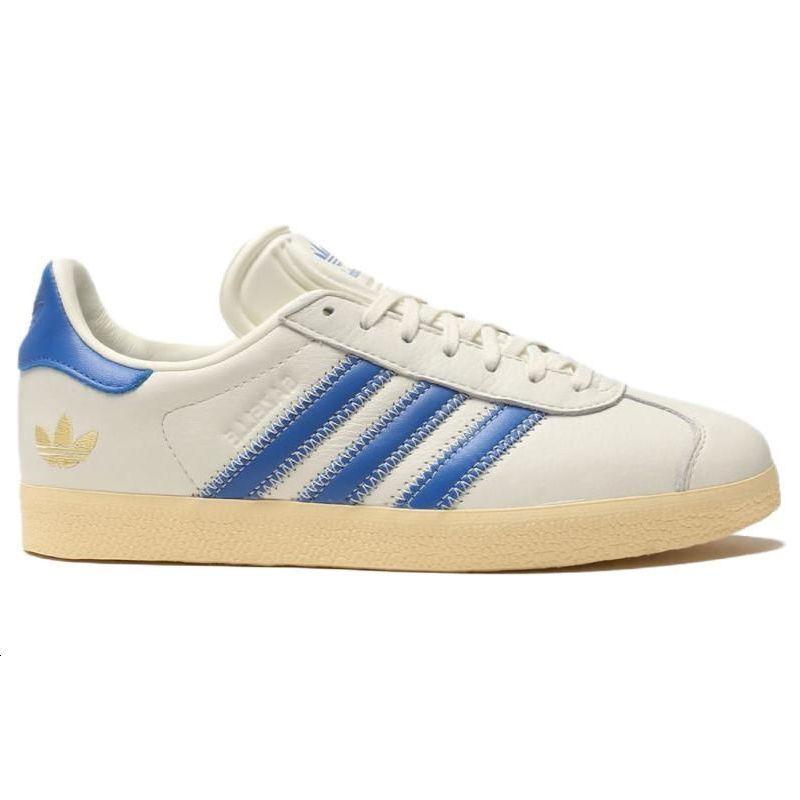 adidas Gazelle Ivory Bluebird Shoe Palace Exclusive Unisex Sneakers Cream Gold-Metallic IF4599