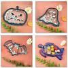 Silicone Jewelry Tray Epoxy Resin Casting Mold Teapot Mat Fruit Tray Mold Halloween Jewelry Making Mold Home Decor