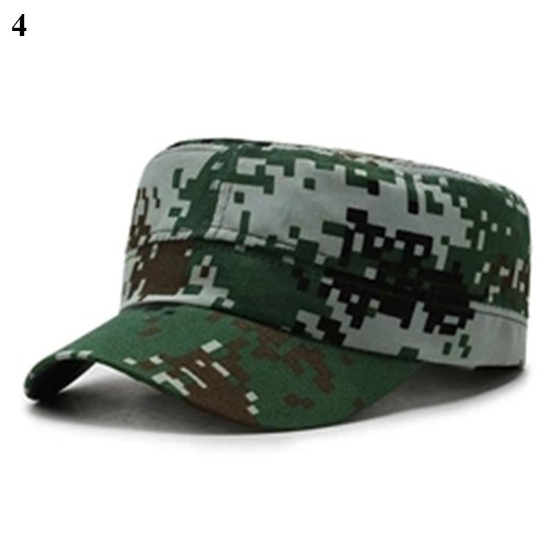 Free Shipping Classic Camouflage Hat Men's Caps Flat Top Baseball Cap Outdoor Sports Hats
