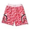 Pantaloncini Casual Bape Shark Camo da Uomo Estivi da Spiaggia Board Shorts a 5 Tasche Pantaloncini da Campo Streetwear
