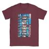 Crew Neck Plus Size Unisexs TShirts Persona 3 Reload Investigation Team 100 Cotton Tees Short Sleeve Anime The Royal P5S