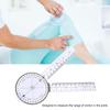 3Pcs 360 Degree Goniometer Angle Medical Spinal Angle Ruler Angle Inclinometer Ruler Protractor Angle Finder Measuring Tool