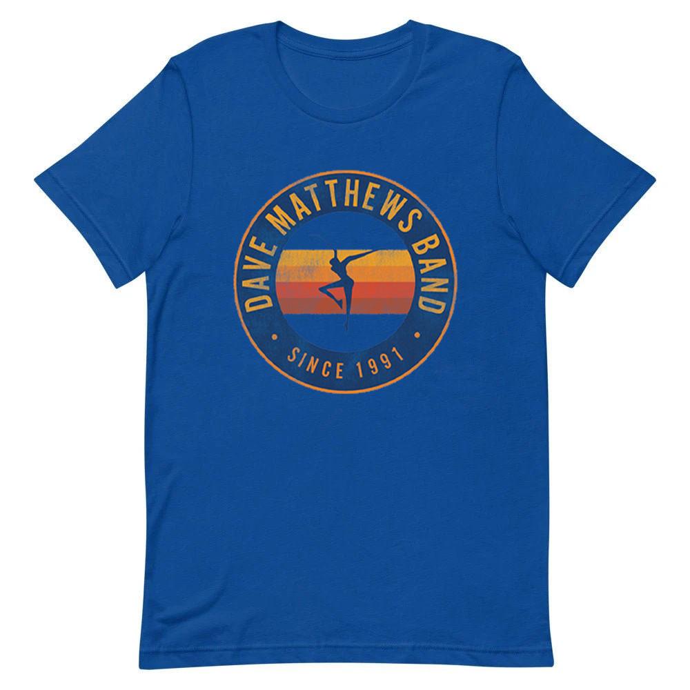 NEW Dave Matthews Band since 1991 Blue All Size Unisex T-Shirt KK31 Unisex T-Shirt XXXL