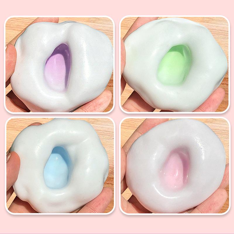 

Пластичный моти с ледяной кожей – Мягкий, медленно восстанавливающий форму декомпрессионный мяч