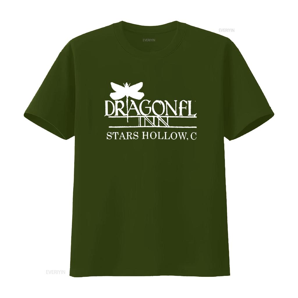 Dragonfly Inn Stars Hollow T Shirt For Unisex Gilmore S With Unique Stylish And Versatile Vintage Washed Streetwear