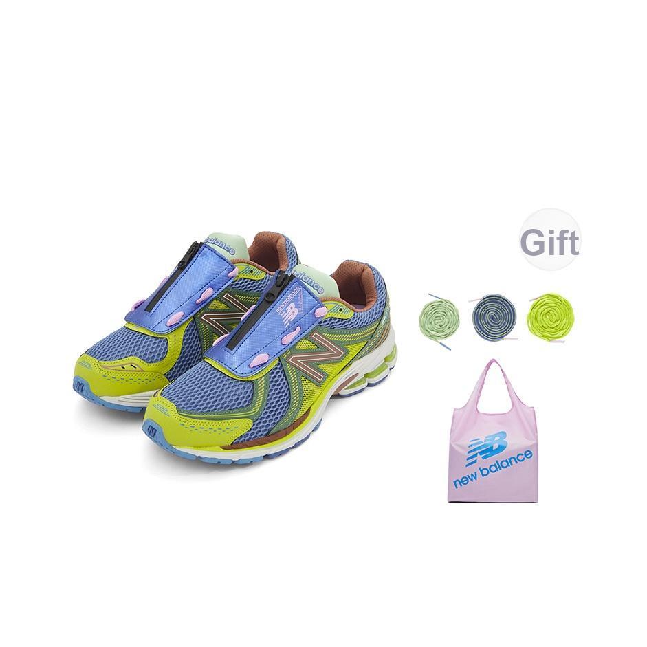 Up There X New Balance 860v2 2000s Tropes Unisex Sneakers Green Blue Brown ML860UP2
