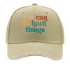 Colorful Motivational Wall Art Canvas Home Office Decor Hip Hop Hat Fashion Outdoor Sports Sandwich Baseball Cap