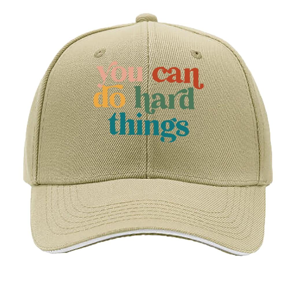 Colorful Motivational Wall Art Canvas Home Office Decor Hip Hop Hat Fashion Outdoor Sports Sandwich Baseball Cap
