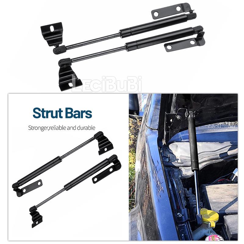 Für Toyota Hilux Vigo SR5 2005-2012 2 Stück Frontklappe Motorhauben-Stützdämpfer Gasdruckfedern Motorhauben-Stange