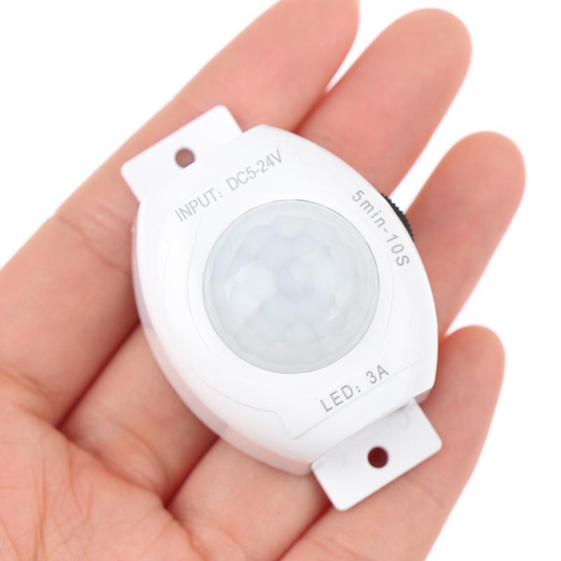 Motion Sensor Dc5-24V Light Switch Movement Detector Sensor For Led Strip Light