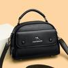 Soft Leather Small Square Bag Premium Texture Handbag New Versatile Large Capacity Shoulder Crossbody Bag