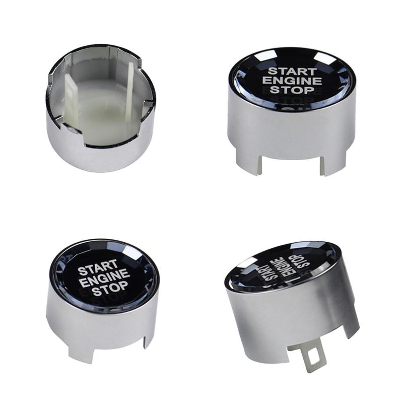 Engine Start Stop Switch Button Cover Crystal Start Stop Engine Switch Button for 1 2 3 4 5 6 Series F20 F21 F22 F23 F32