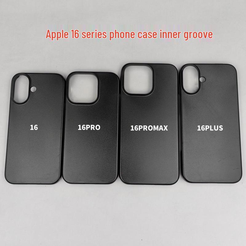 iPhone 15 Pro Leather-Recessed Case: Frosted Semi-Wrapped PC, for iPhone 16