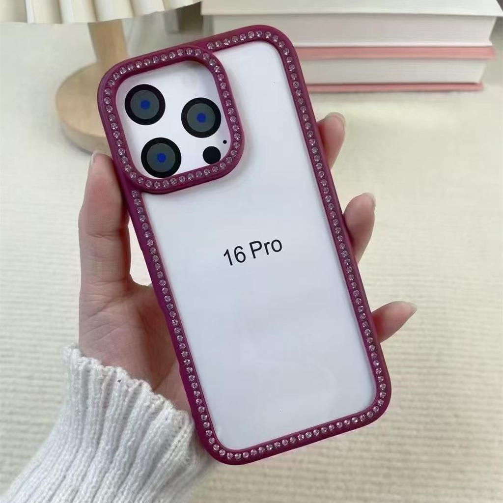 iPhone 17 Pro Max Glitter Star Diamond Case for Apple 16/14/13 - Children's Fashion Phone Cover