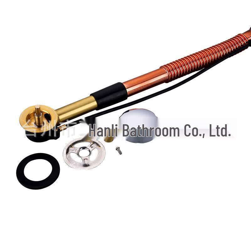 

LANGZHIWEN 65cm Copper Rotary Mop Sink Drainer