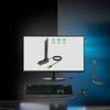 1 ks Magnetická skládací 2,4G/5G/6G 12dBi externí přijímač signálu s vysokým ziskem pro PCIe adaptér Bezdrátový router Wifi 6E Wifi anténa