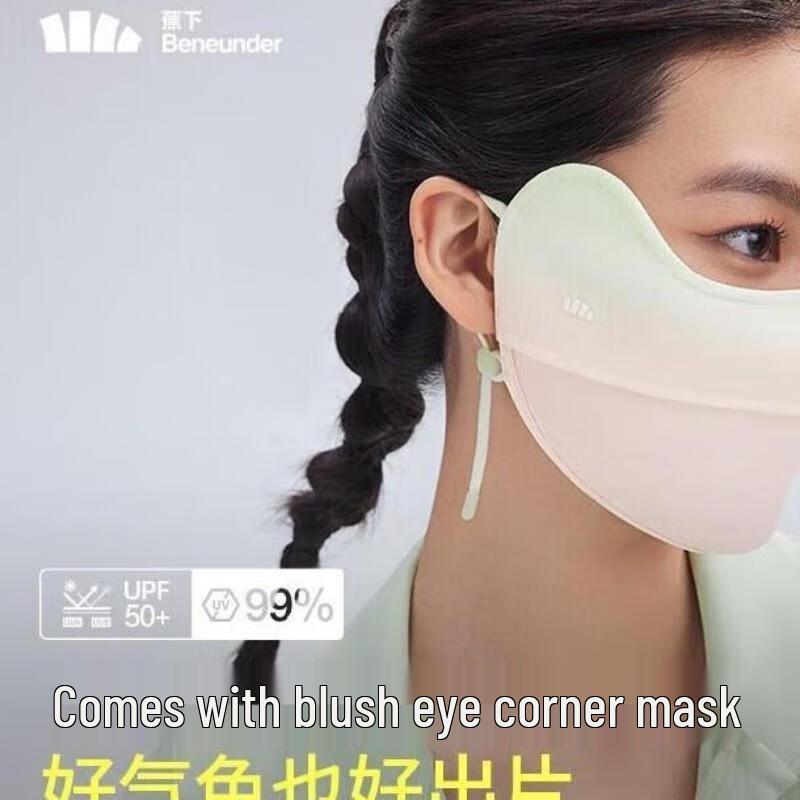 

Beneunder Blush UV Protection Sun Mask