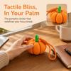Creative Halloween Pumpkin Clicker Keychain Funny Fidget Toy Cute 3D Printed Pendant  Car Pendant