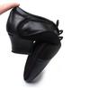 Men Latin Dance Shoes Anti Slip Square Social Ballroom Dancing Shoes Boy Practice Shoes Tango Genuine Leather Sneakers